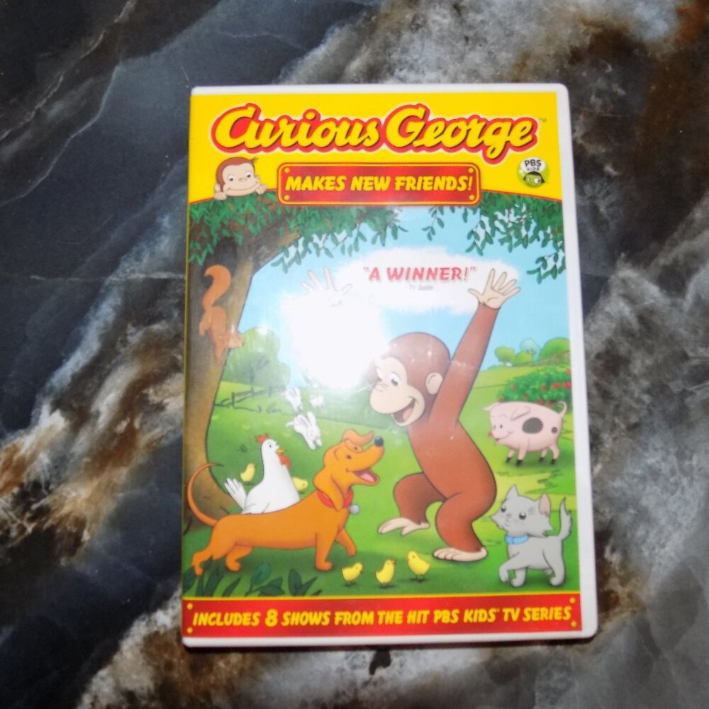 Curious George: Curious George Makes New Friends (DVD, 2010)